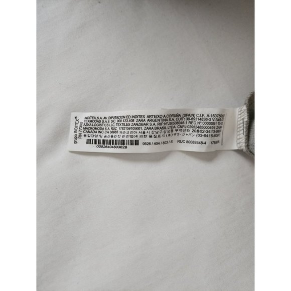 ZARA Men's A Place Of Adventures Color Block Polo Sweatshirt Size Small NWT - Picture 14 of 15